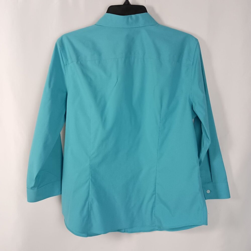 Talbots Wrinkle Resistant Button Front Shirt Wome… - image 3